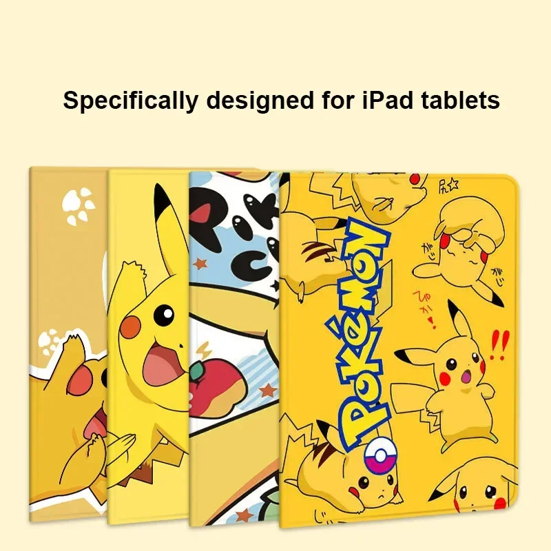 Capa Pokemon para Ipad 10.2 ° 2023 2023 9.7 Pro 11 Air Mini Air Ipad 10 10.9 2023 ° 129