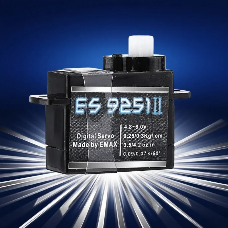 High-Performance Digital Micro Servo with Plastic Gearbox and 0.8kg Torque for 3D Aircrafts Wholesale Dropship