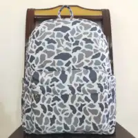 Kids Bags Camouflage Western Flower Pattern Bag Children Fashion Outdoor Backpack With Zipper Toddle School Bag Baby Mochila 2