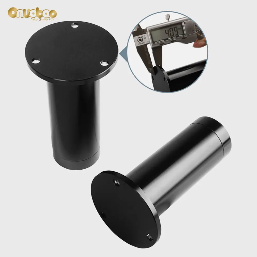 4PCS Thickened Aluminum Alloy Cabinet Foot Furniture Support Foot Cabinet Foot Adjustable Bathroom Cabinet Foot Base