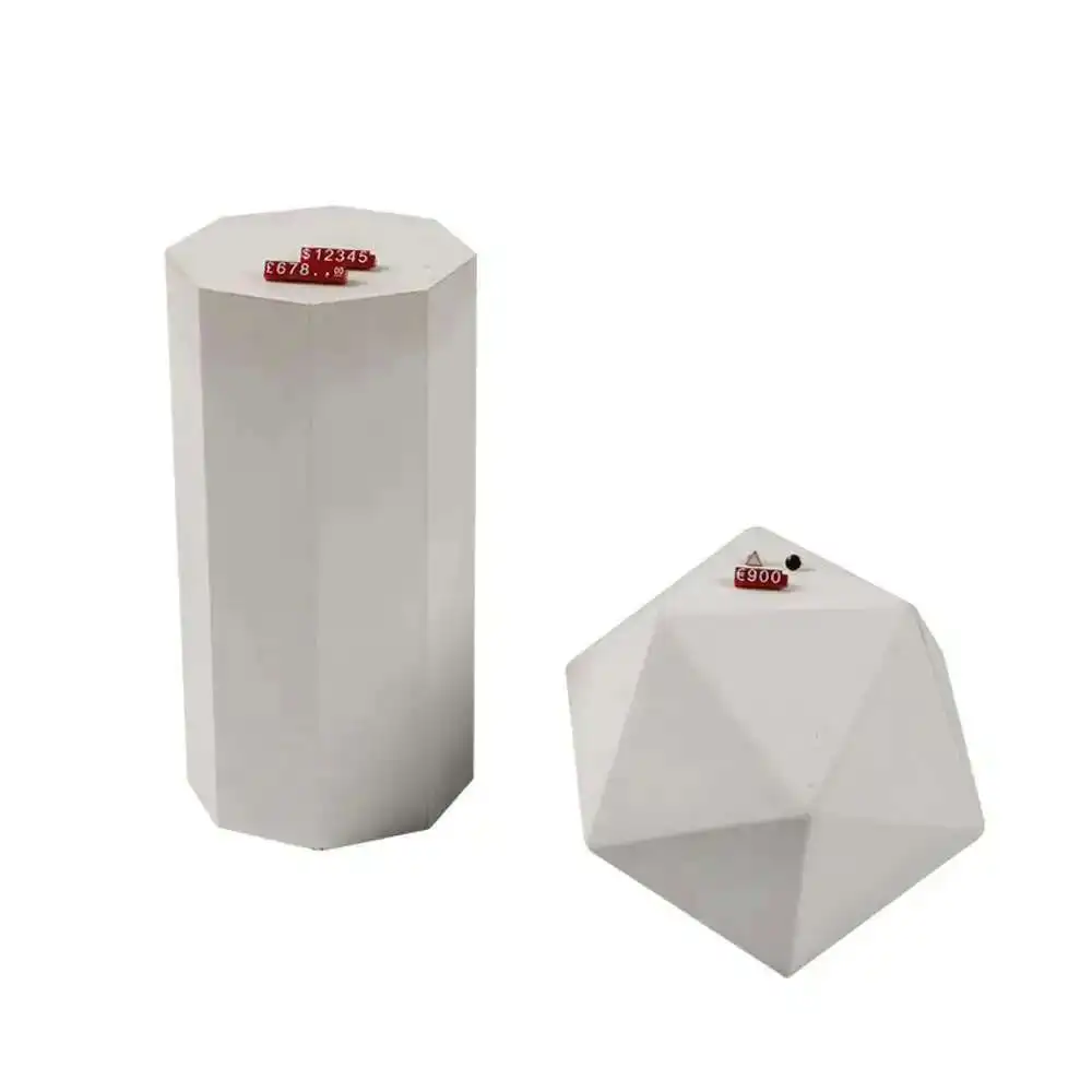 RUB 가격 태그 큐브 숫자 태그, 숫자 태그, Sia 시계, 보석 팝 가격 디스플레이 스탠드, 4x6mm