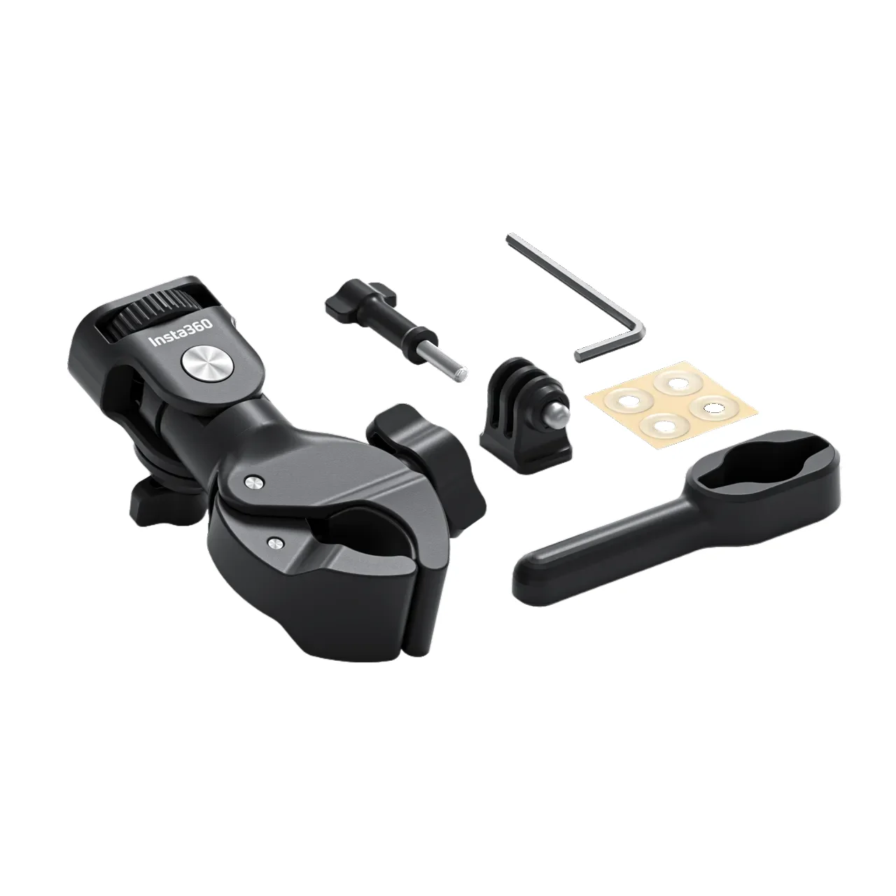 Insta360용 헤비 듀티 클램프 | 카메라 마운트 | GO Ultra/X5/Ace Pro 2/X4/GO 3S/Ace Pro/Ace/GO 3에 적합