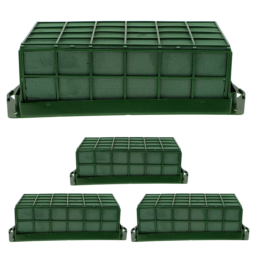 

Artificial Florist Flower Blocks Cage Hanging Floral Wet Artificial Florist Flower Block DIY Flower Arrangement Foam Cage Mud