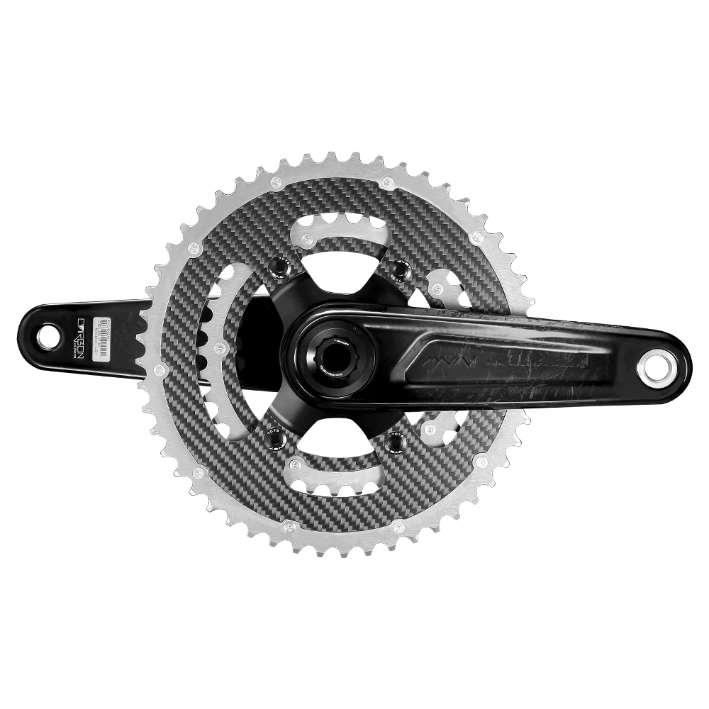 2024 LEXON XCADEY Power Meter Base Road Carbon Cranksets