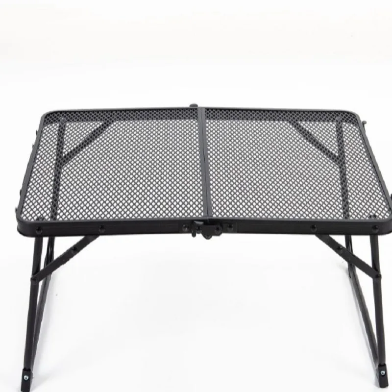 

WOLFACE Outdoor Foldable Metal Mesh Table Self Driving Travel Portable Tea Table Camping Ultra Light Picnic Table Camping Tools