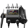 8898 Soldering Station Portable Digital Hot Air Gun BGA Rework Solder Station Hot Air Blower Heat Gun Desoldering VS 8586D 8586 3