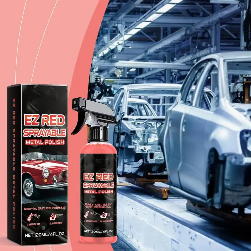 Car Rim Cleaner Tire And Wheel Cleaner 120ml Protectant Stain Remover And Polisher For Trucks SUVs Motorcycles RVs