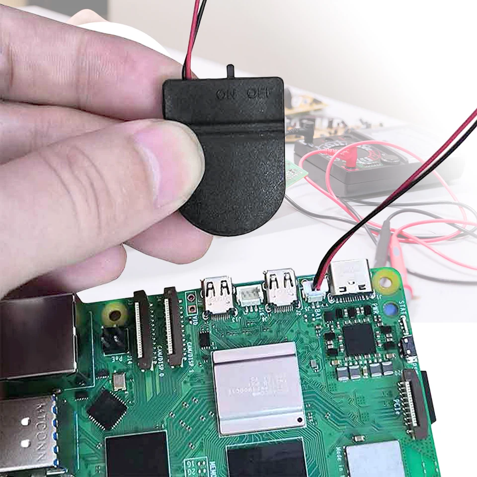 Raspberry Pi 5 Real Time Clock Battery Module