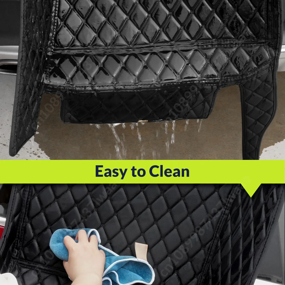 Car Floor Mats For Honda CRV 2007-2016 2015 2014 2013 12 11 10 Custom Trunk Mat Auto foot Pads Carpet Cover Interior Accessories 5