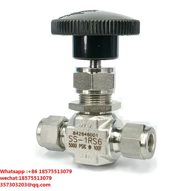 

Для Swagelok SS-1RS6 игольчатый клапан in. Запорный клапан регулятора соединения