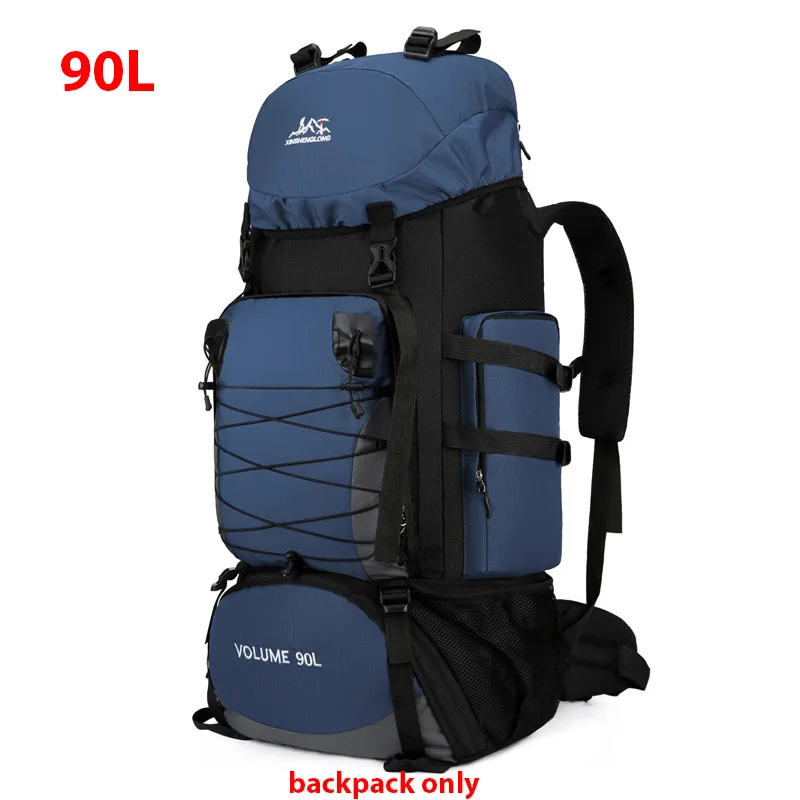 Backpacking Packs 90L Reisetasche Camping Rucksack Wandern Armee Klettern  Taschen Bergsteigen Große Kapazität Sporttasche Outdoor Militär  Umhängetasche P230508 Von 28,51 €