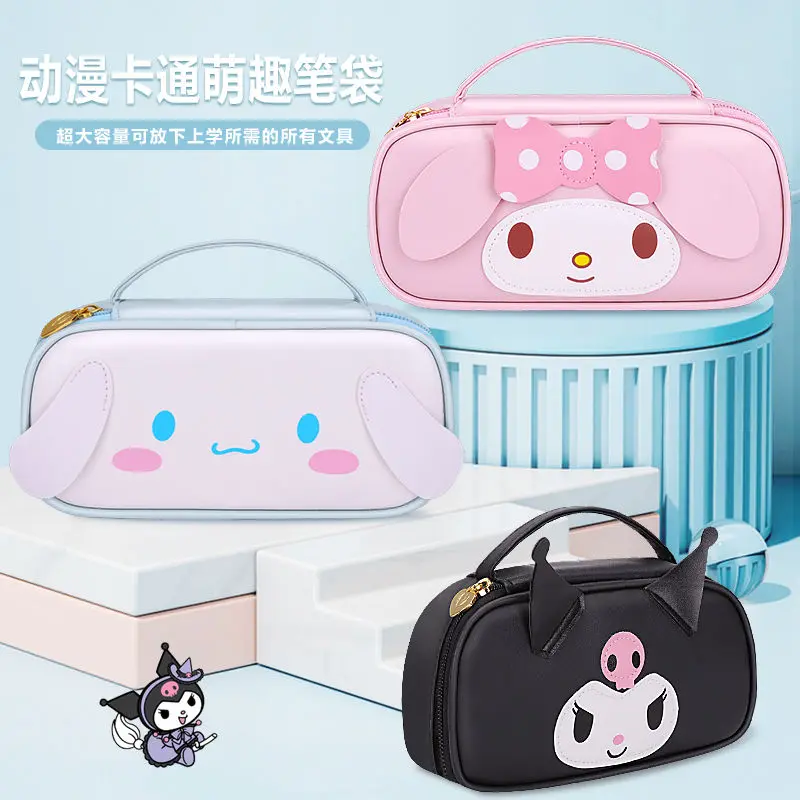 

Милый и милый мультяшный карандаш My melody kuromi cinnamoroll для мальчиков и девочек, модный, красивый, большой вместимости, канцелярские принадлежности