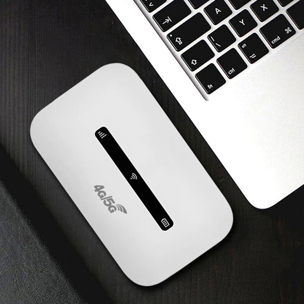 Portable 4G LTE WiFi Router 150Mbps with SIM Card Slot for On-the-Go Internet Connectivity