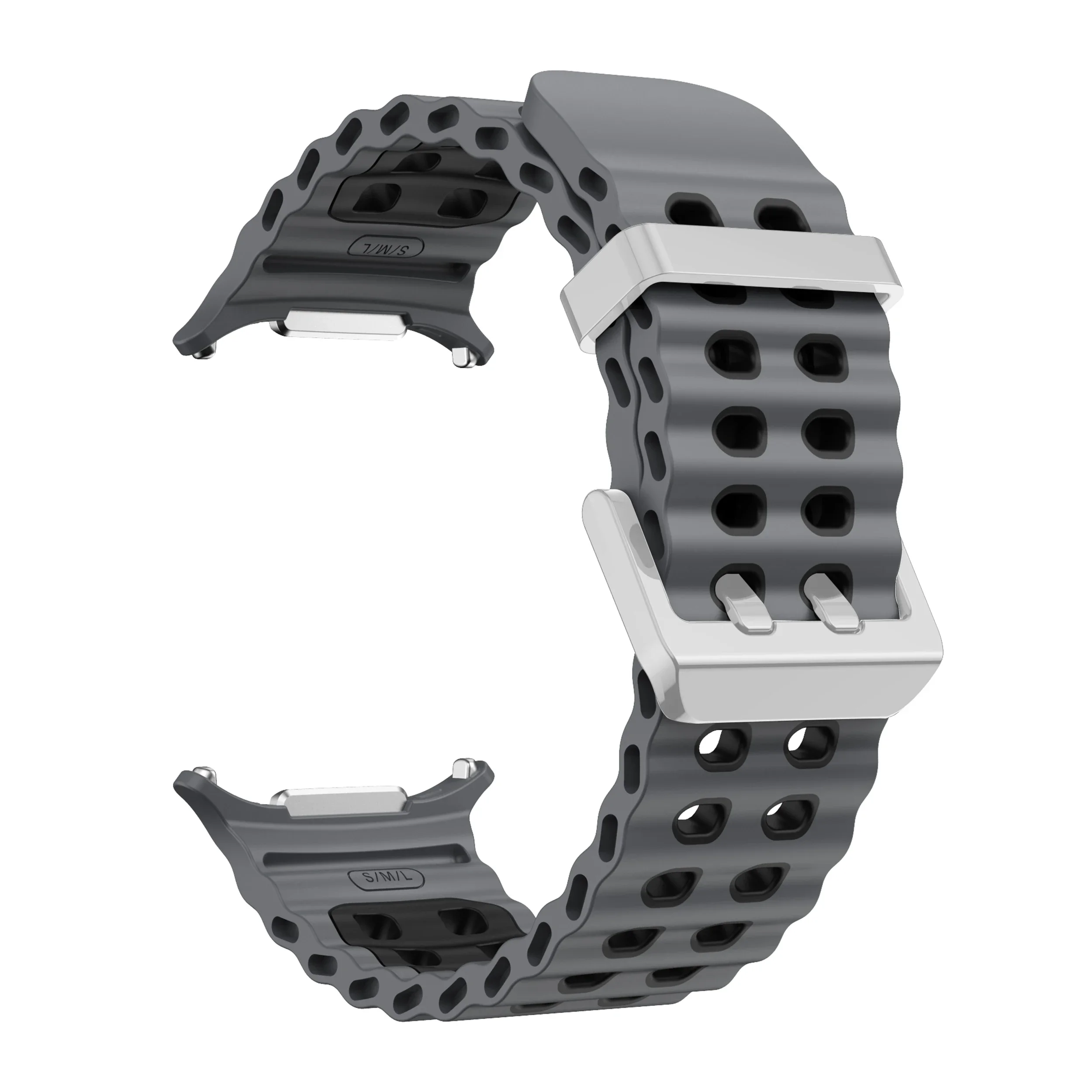 Premium Marine Silicone Sport Band - Original Strap for Smartwatch Accessories