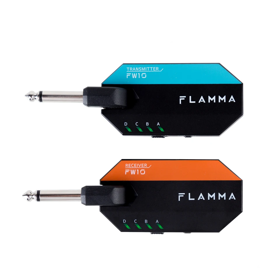 FLAMMA Guitar Wireless System Transmitter Receiver Transmitter