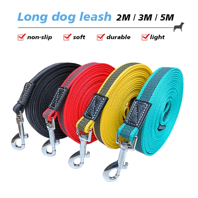 Non Slip Long Dog Leash 2M 3M 5M: The Ultimate Training Tool for Your Furry Friend!