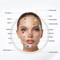 Smart Skin Scanner for Face with 5 Light Modes Foldable Design WiFi & Cloud Data Management Commercial Use 4