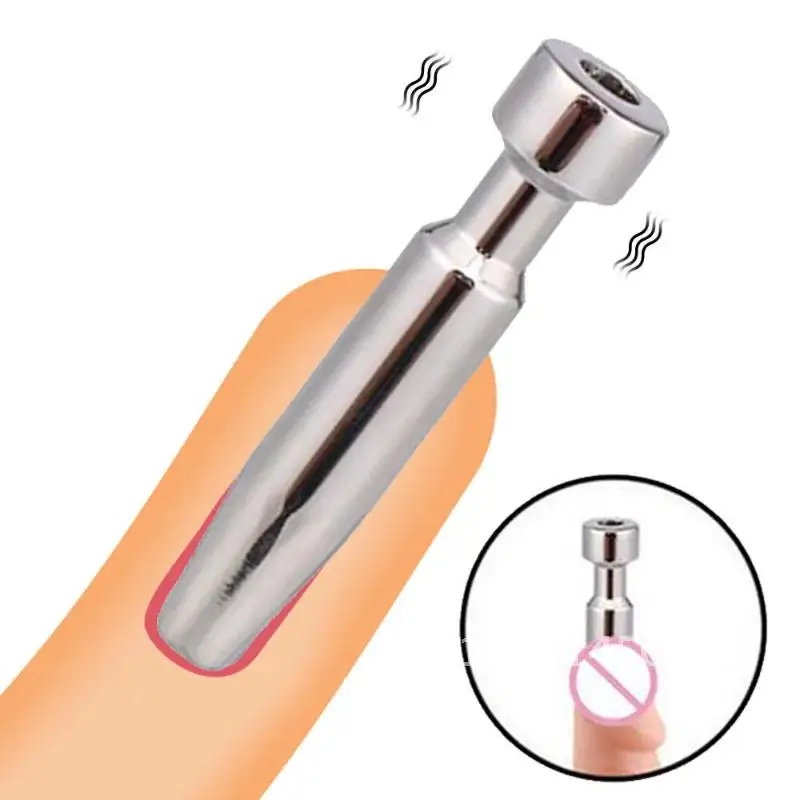 4.5CM Stainless Steel Penis Urethral Plug Dilator Sounding Cathe Enhancing for Sex Tube Masturbation Toys BDSM Male Men Hollow