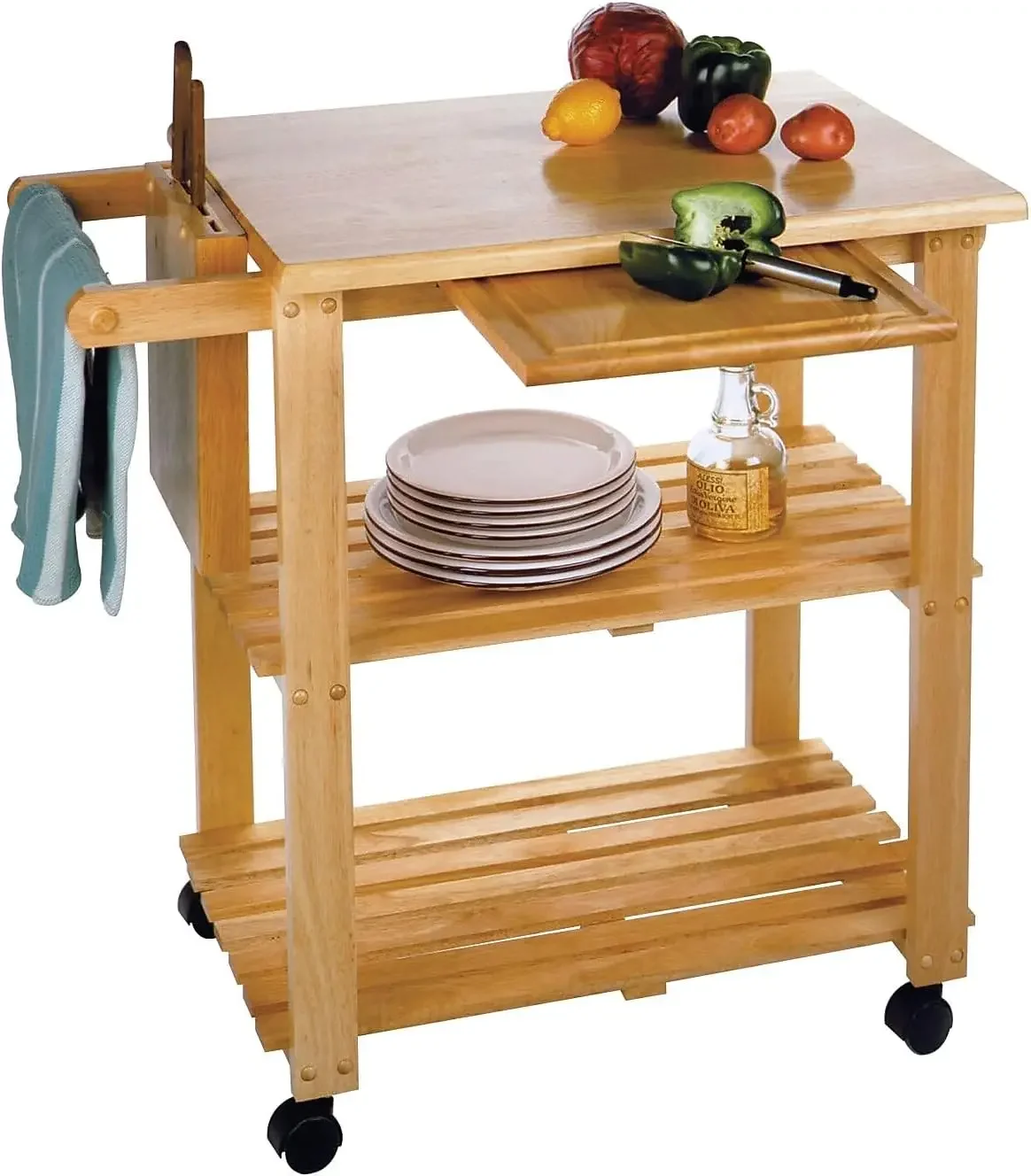 

Wood Mario Kitchen, Natural Sofa Side Table Center Table