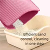 Cat Litter Mat Non Slip Big Pet Litter Box Filter Mat Double Layer Wear Resistant Waterproof Cat Litter Mat Pet Clean Supplies 2