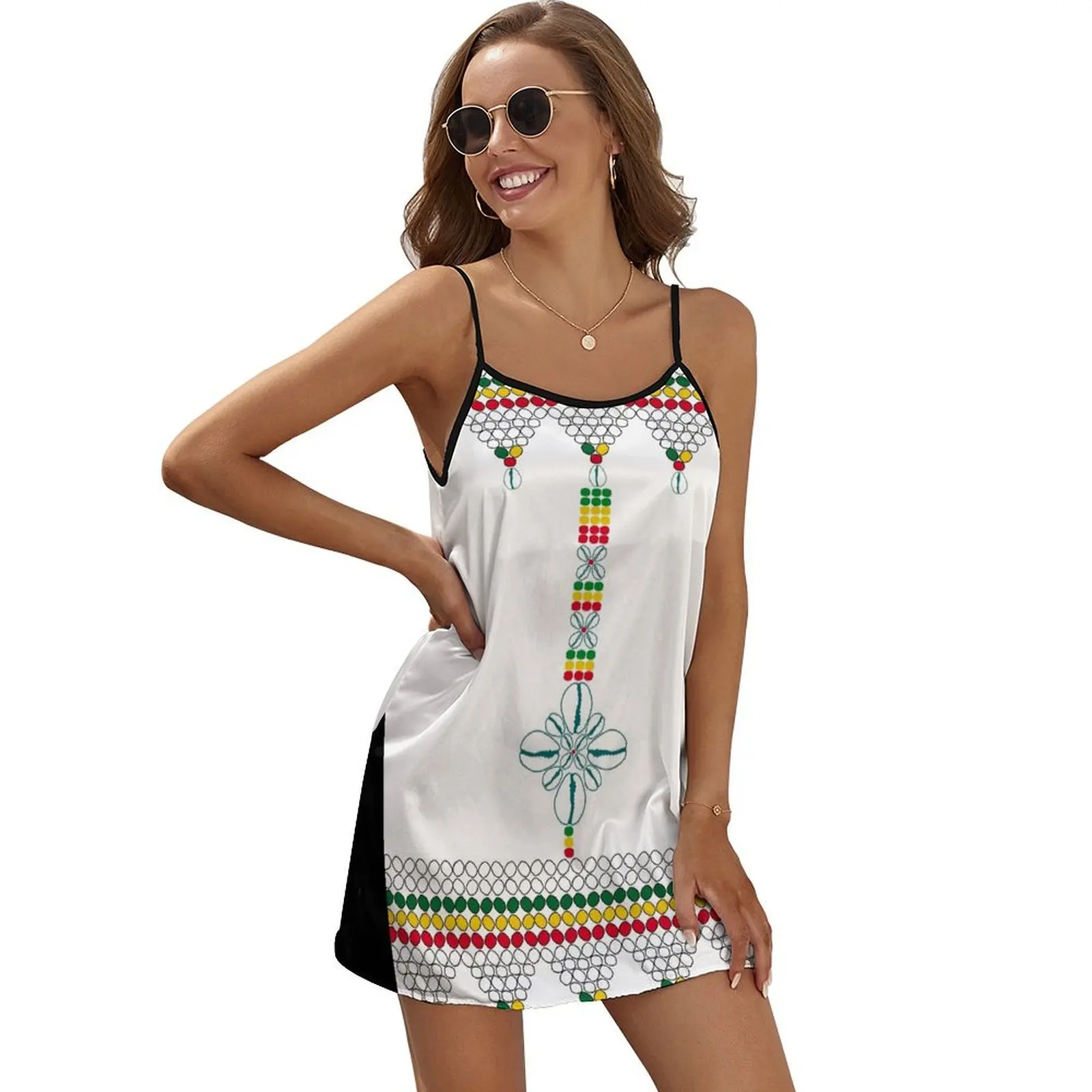 

Green, Yellow and Red. Chelie and zagol. Sleeveless Dress Evening dresses chic and elegant woman dress Cocktail of dresses