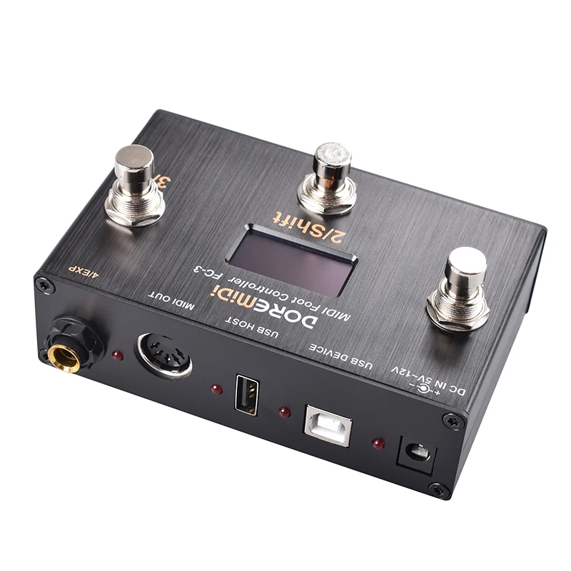 DOREMiDi MIDI 풋 컨트롤러(FC-3) 발로 조작할 수 있도록 설계된 MIDI 컨트롤러