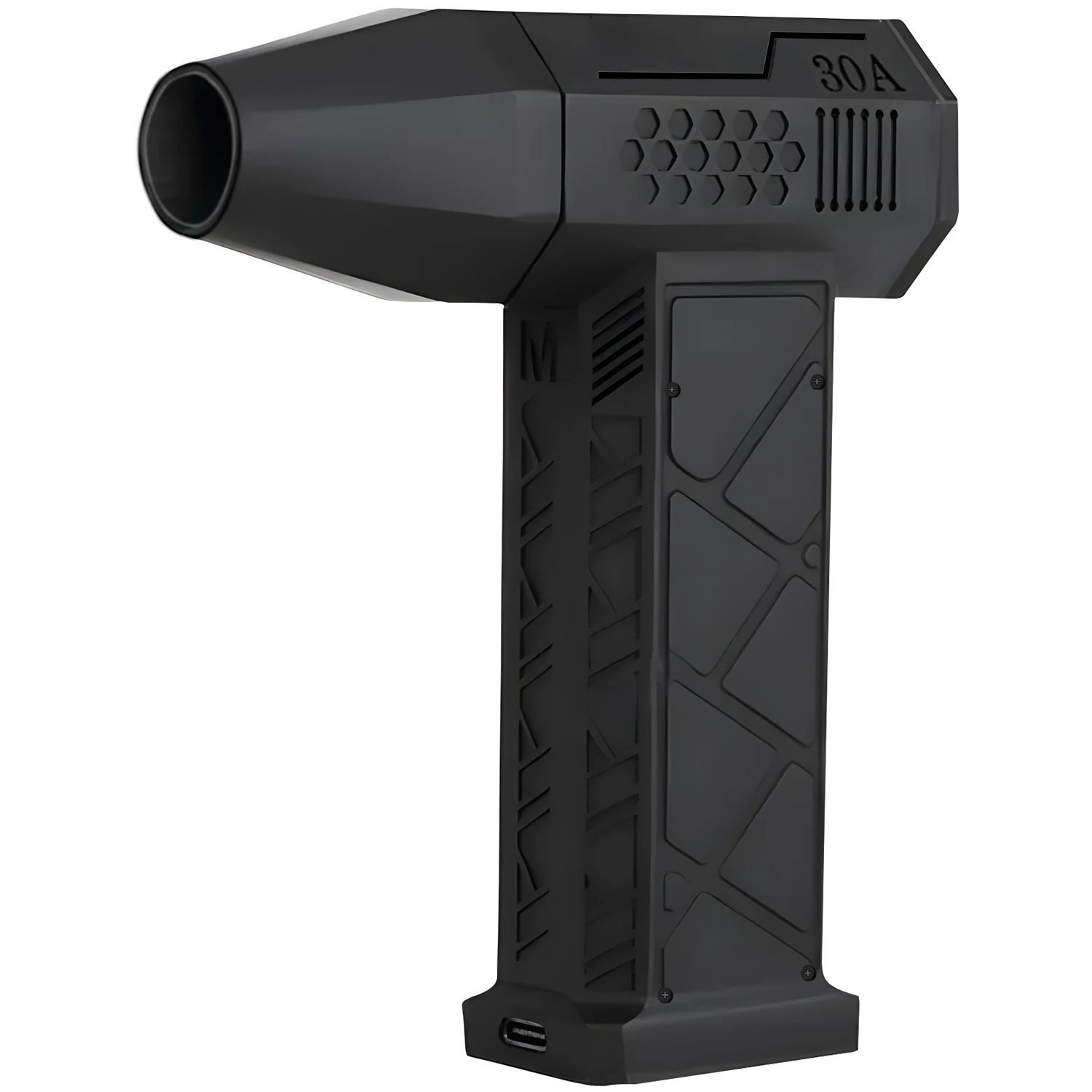 ターボジェットファン電動エアダスター ポータブル 130000RPM クリーニングブロワーツール 車用送風機 雪吹き 4段階調整可能 Type-C充電