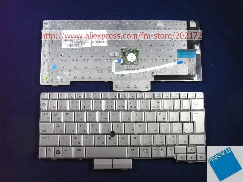 

Серебряная клавиатура ноутбука 501493-291 501493-ab1 502836-291 для HP Compaq 2730P series (Япония)