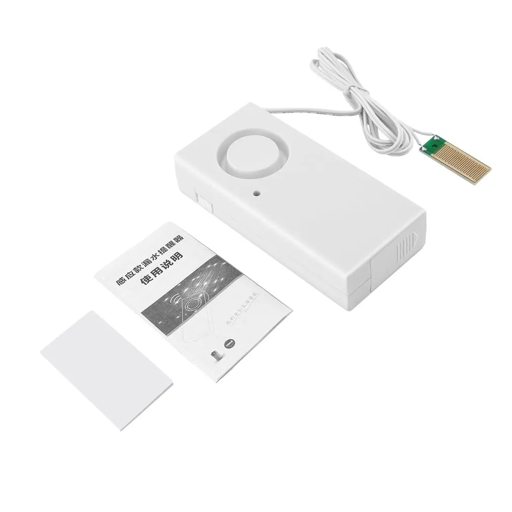 

Hot Water Overflow Leakage Alarm Sensor Detector 120dB Water Level Alarm Practical Home Security Alarm System Fast Delivery