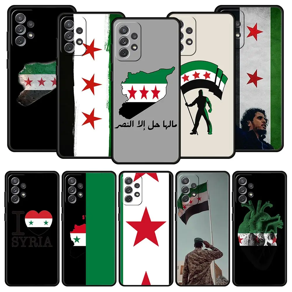 Syria Flag Design Phone Case Cover