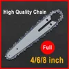 4/6/8/10 Inch 1/4 Chainsaw Chain Guide Portable Electric Saw Mini Chainsaw Logging Saw Blade Pruning Chain Saw Chain Accessories 1