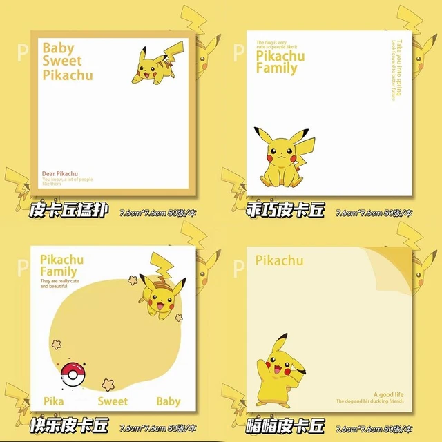 10pcs Pokemon Anime Action Pikachu Pet Notebook Loose-Leaf Coil This  Student Stationery Award Gift Kawaii Cute School Supplies - AliExpress