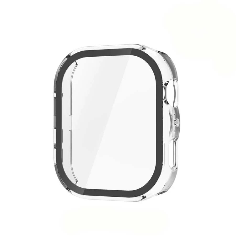 PC Case with Tempered Glass - Full Cover Protective Shell and Screen Protector