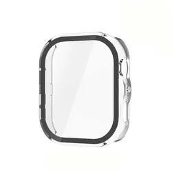 PC-behuizing met gehard glas - Volledige beschermkap en schermbeschermer voor smartwatch