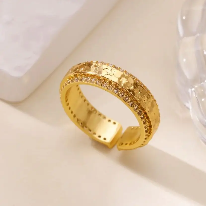 Geometric Rings Gold Frames For Women