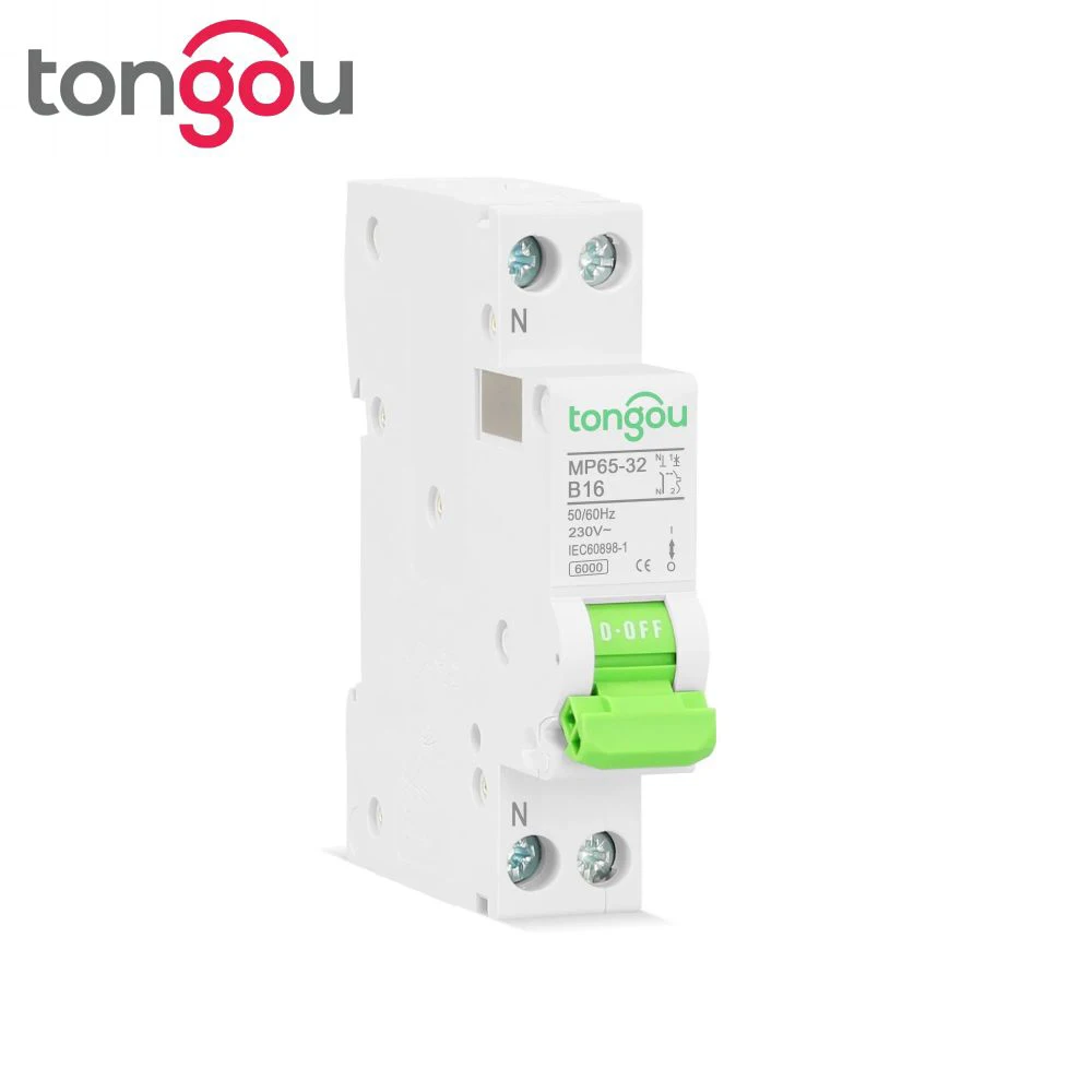 DPN 25A MCB 1P + N 110V 220V, 커브 B AC 미니 회로 차단기, 5 년 보증