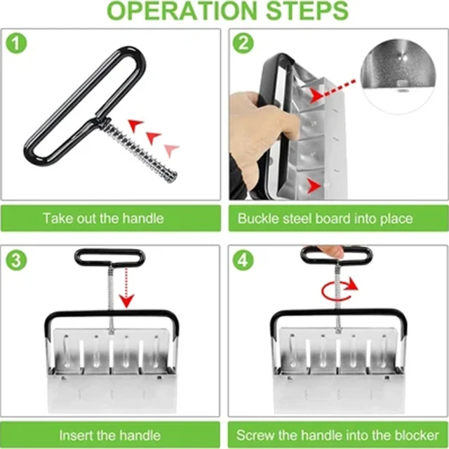 Háztartási Talajok Blokkolják A Gyártó Gyakorlati Kézi Blokkolókat Kerti Udvarhoz - Image 3