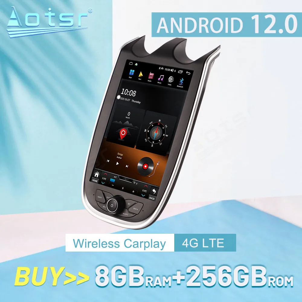 Per Mclaren Gt Carplay Android 12 Autoradio Ricevitore Stereo Autoradio Lettore Multimediale Navigazione Gps