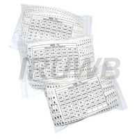 1500PCS/Set Resistors Assorted Set SMD 60 Values X 25Pcs 0R-10M Ohm 1% High Precision Film Chip Resistance Kit 0603 0805 - Image 3