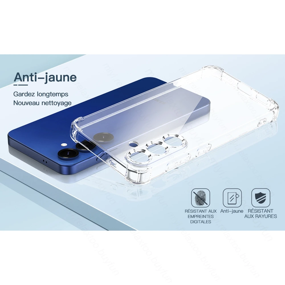 Shockproof Clear Silicone Ultra-Thin Soft Phone Case