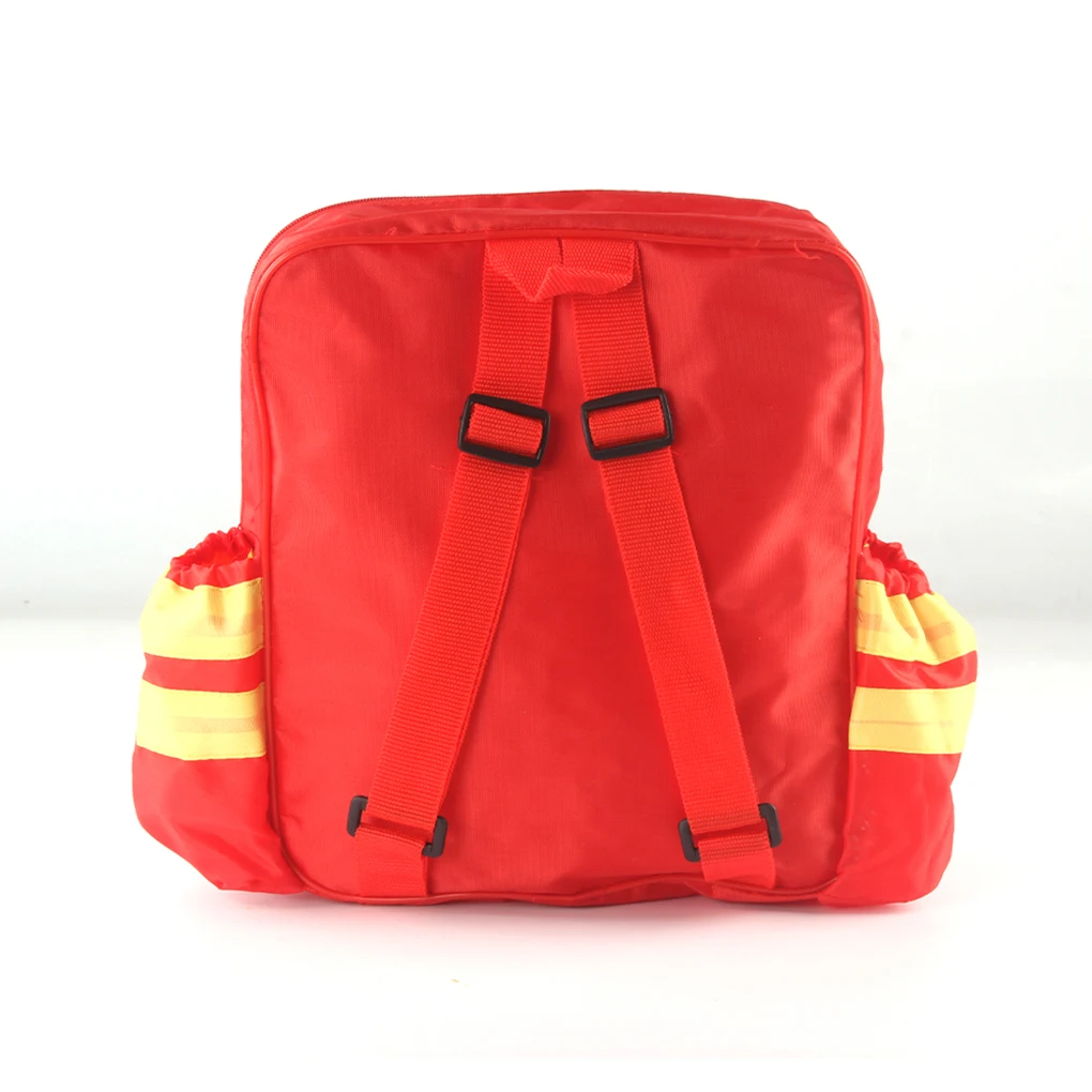 Firefighter Work-box Toy Kids Pretend Play Kits Extinguisher Hammer for Boys Girls Fireman Uniform Toys backpack Kits