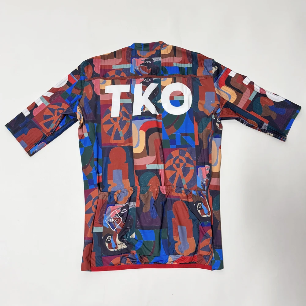 Men Cycling Jersey Pro Team TKO High Quality Short Sleeve PNS Cycling Jersey Maillot Ciclismo Hombre MTB Road Bike Shirts Tops 3