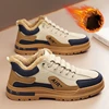 Brand Men's Sneakers High Quality Running Shoes for Men Comfortable Lace Up Flat Shoes Winter Outdoor Mens tennis Shoes 2025 New 4