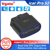 NEW Vgate iCar Pro 2S ELM327 Bluetooth 5.3 V2.3 Car OBD Scanner Upgraded EV Auto Diagnostic Tool BimmerCode for IOS Android PC 1
