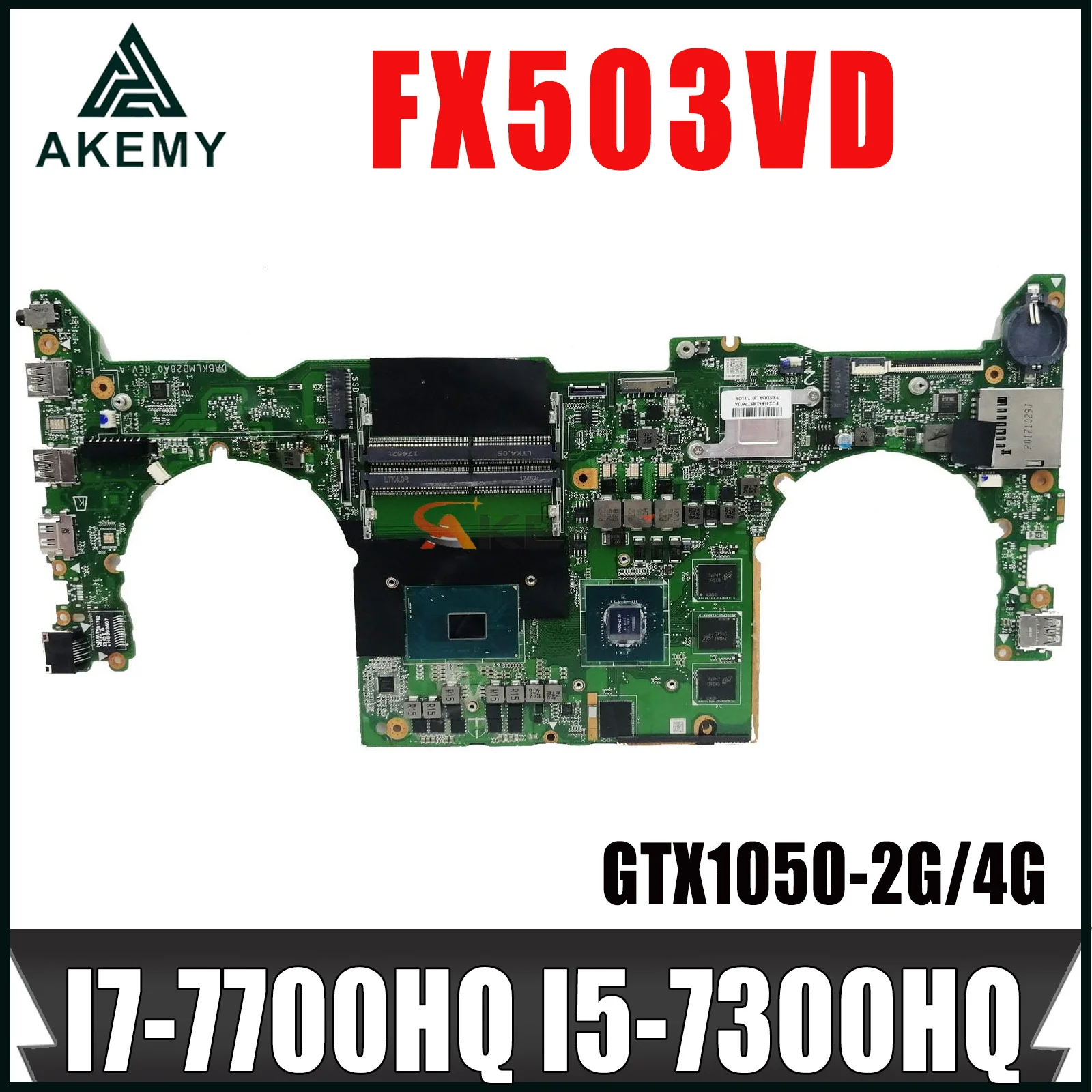 FX503VD Motherboard For ASUS FX503 FX63V GL503VD DABKLMB28A0