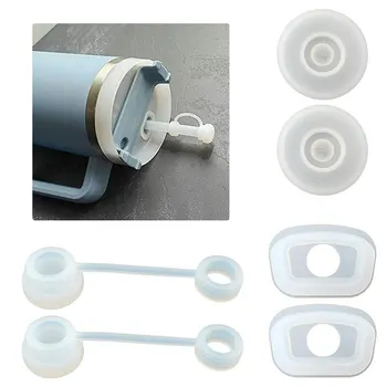 스탠리 텀블러 액세서리용 빨대 커버 유출 스토퍼, 스탠리 컵 40OZ 30OZ 켄처 1.0 누출 스토퍼 호환, 1 세트 상품 이미지