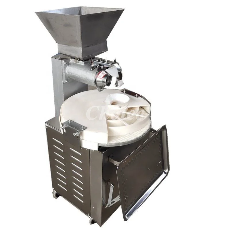 

Commercial Dough Divider Rounder Machine Bun Momo Ball Maker Cutting Machine With Heighten Hopper For Bakery Pizza Tortilla Shop
