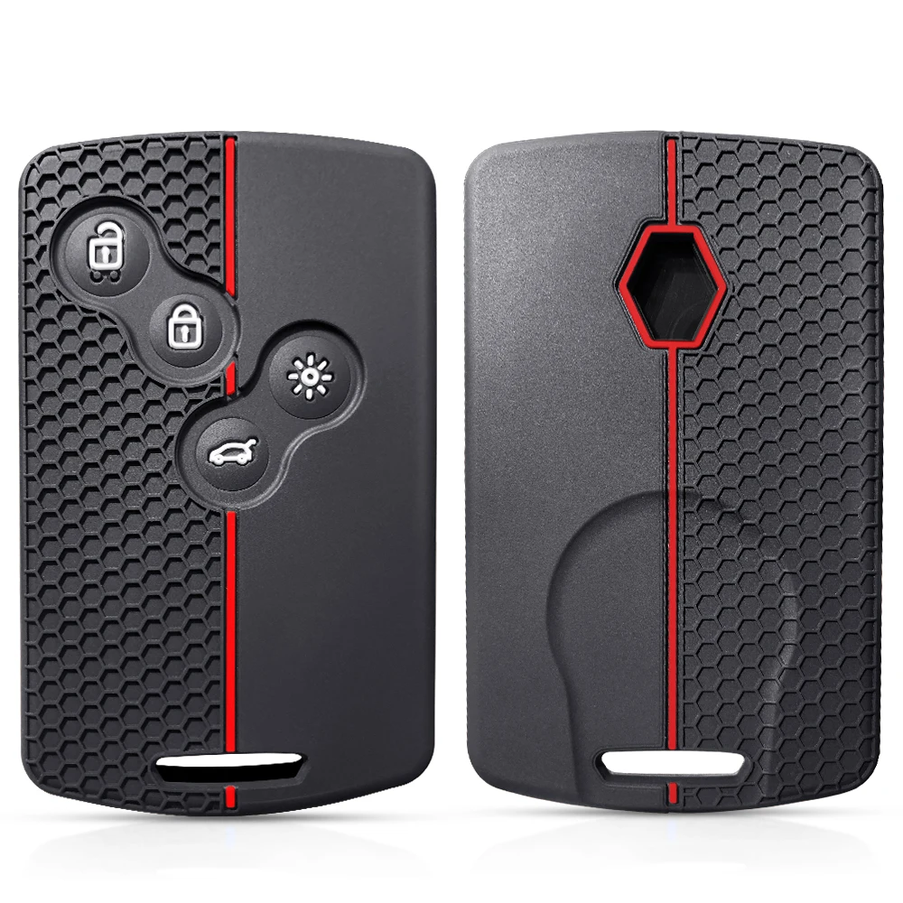 Cache-clefs De Voiture Coque Rigide Couvercle De La Télécommande Pour La Nouvelle Carte Pour Renault Clio Captur Relié Grand Scenic Zoe