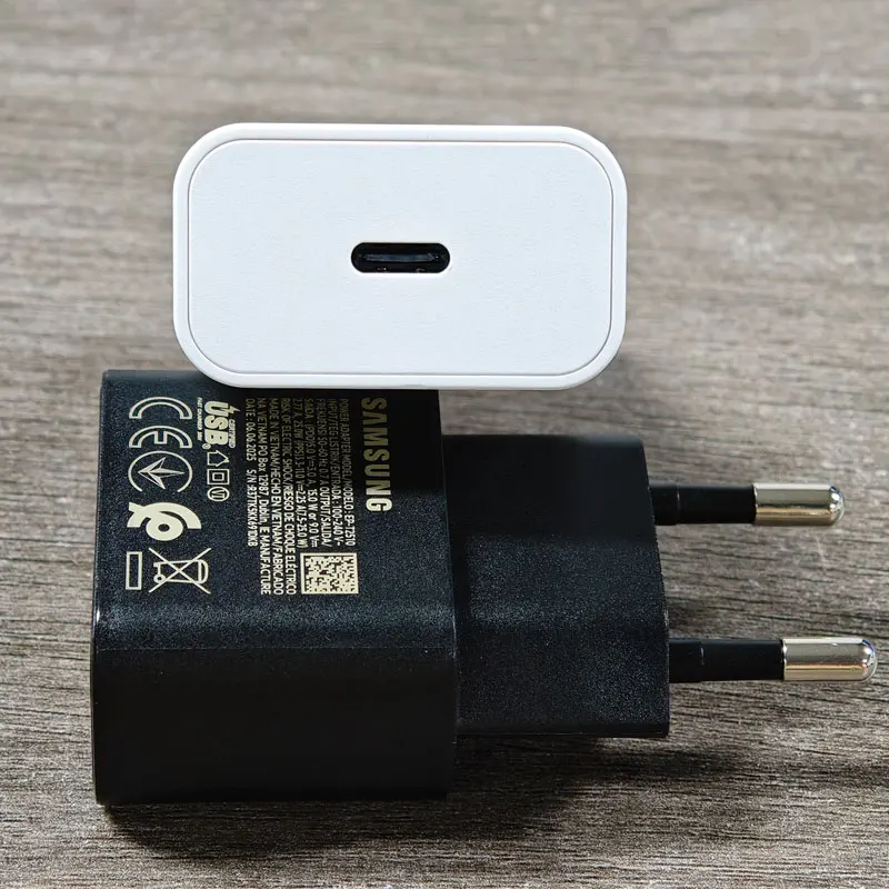 EP-T2510 Samsung 25W Super Fast Charger USB C PD Power Adapter For Galaxy S25 S24 S23 S22 S21 S20 Edge Flip Fold 7 6 5 4 3 2 A17