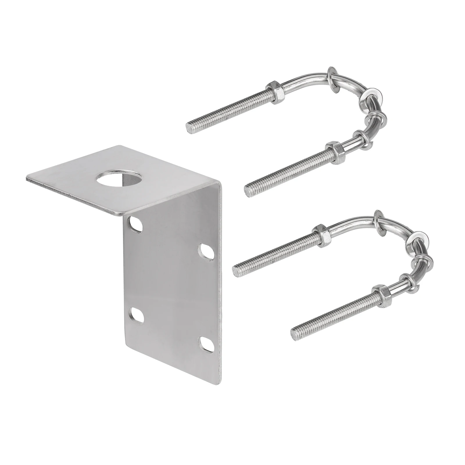 Stainless Steel Ham Radio Antenna Mounting Bracket Kit